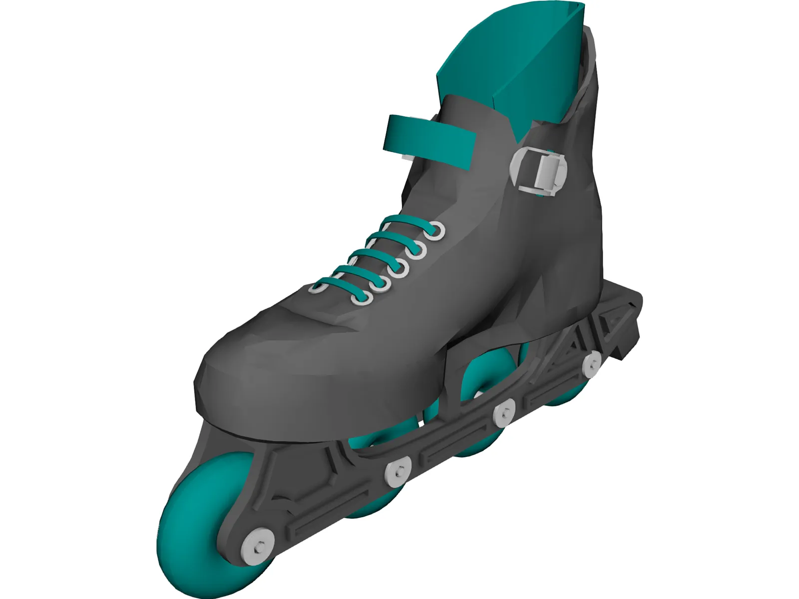 Roller Skate AZ-912 Yonex 3D Model main preview