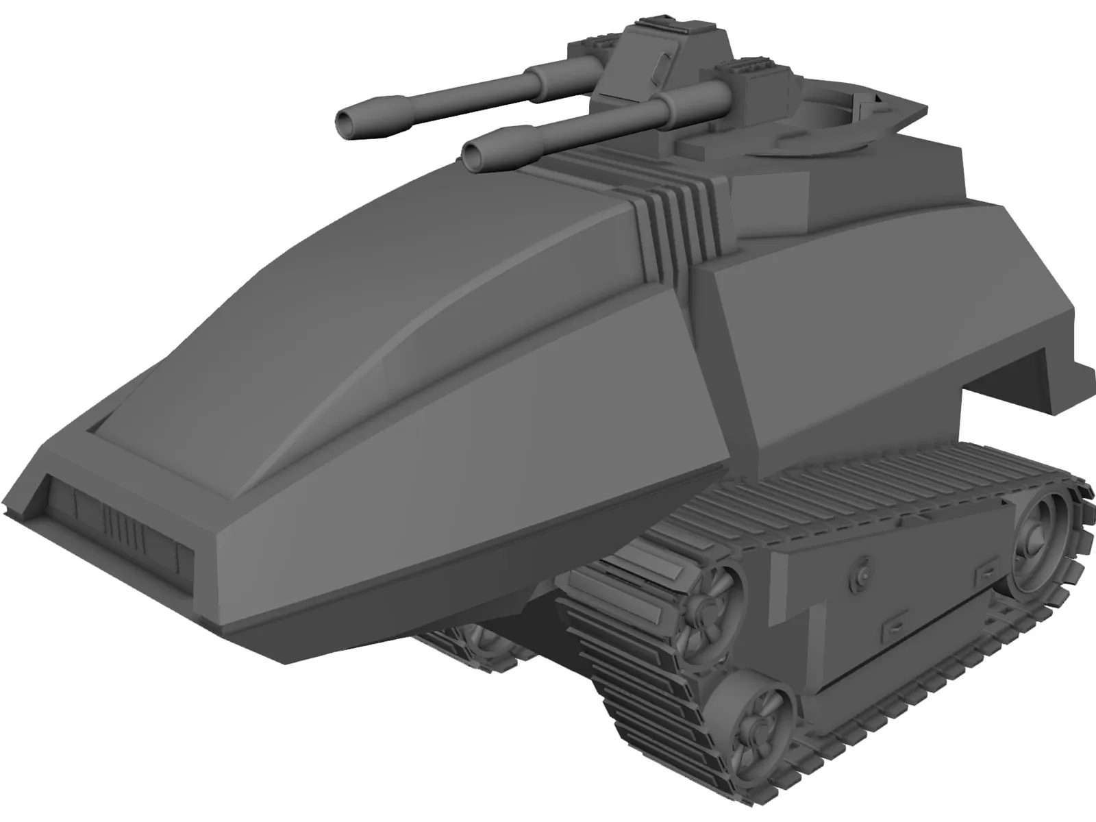 Cobra Tank 3D Model main preview