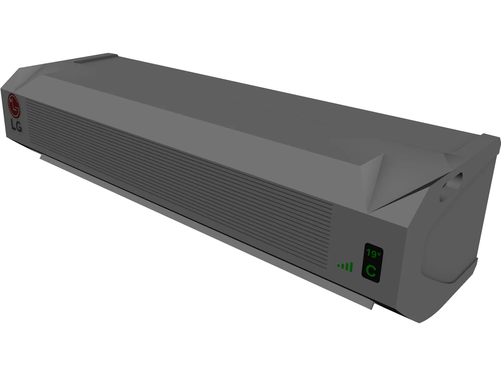Air Conditioner LG Int 3D Model main preview