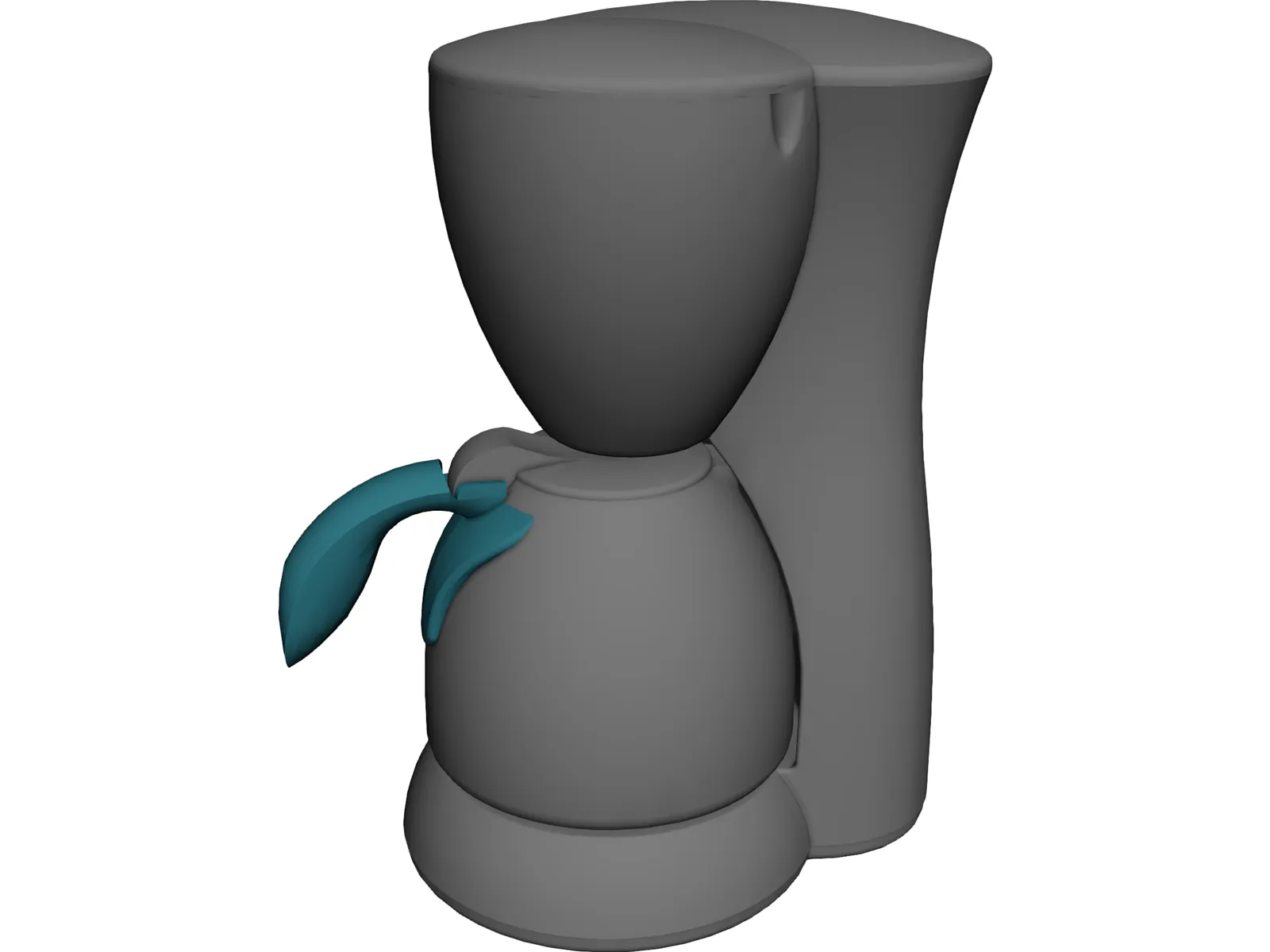 Coffee Machine 3D Model main preview