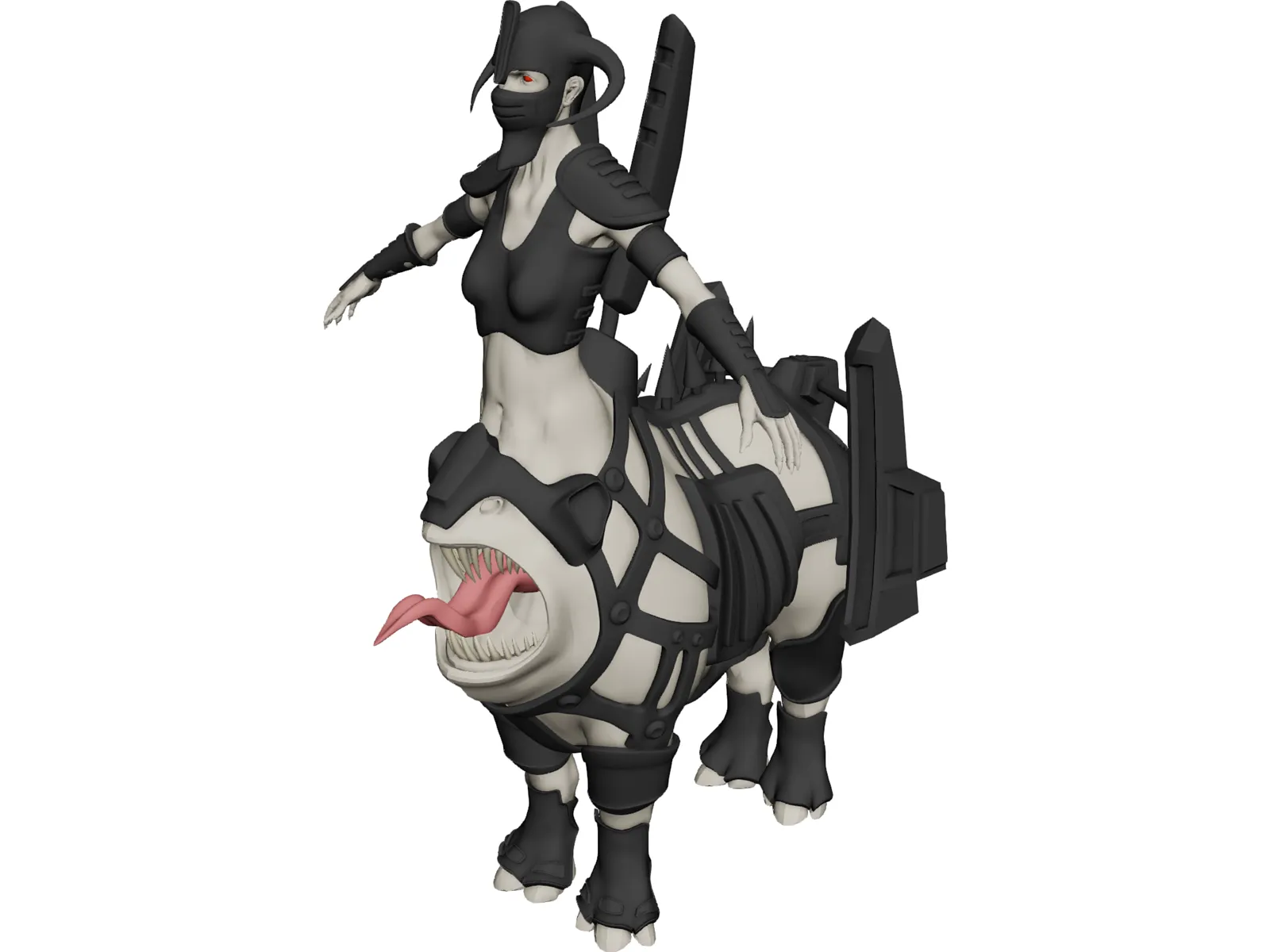 Soulehunter 3D Model main preview