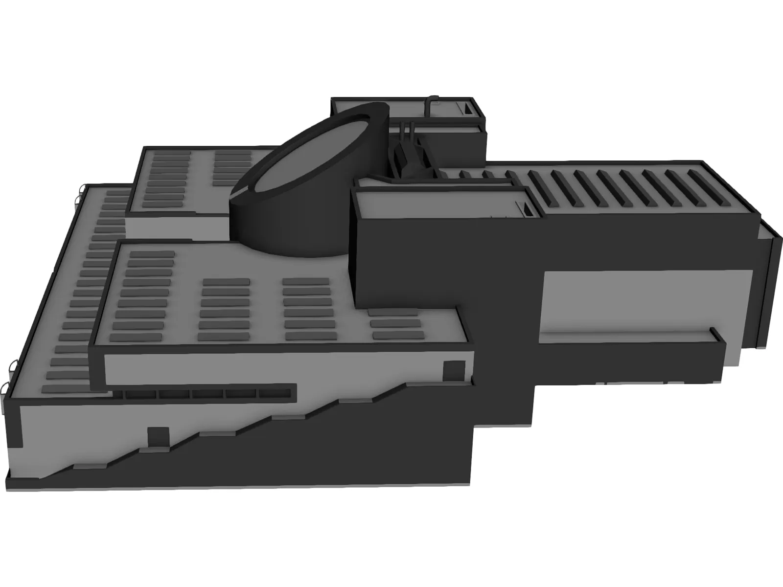 Museum of Modern Art 3D Model main preview