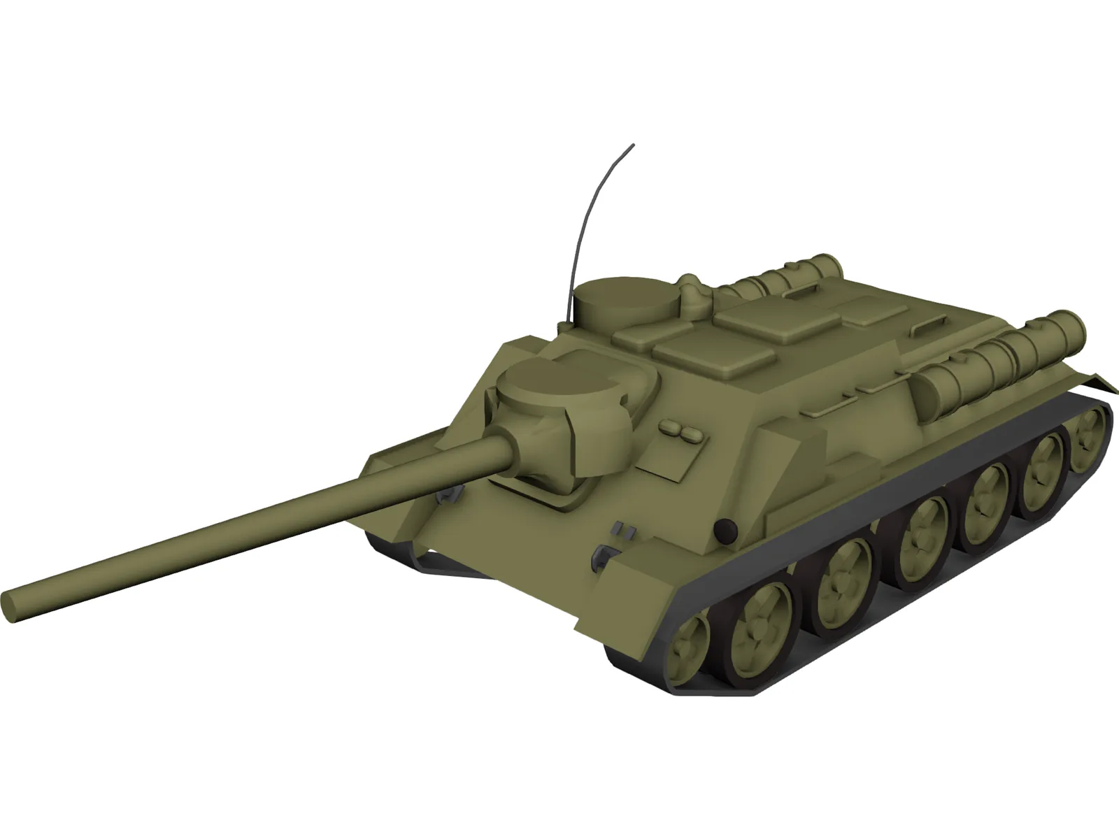 SU100 3D Model main preview
