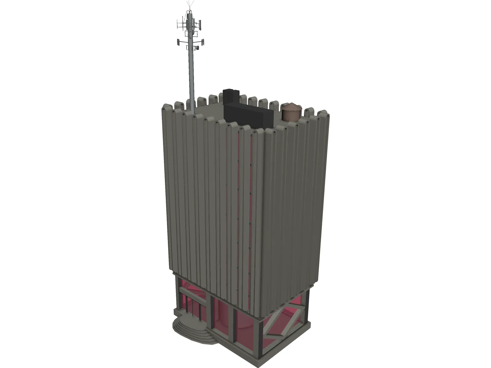Building 3D Model main preview