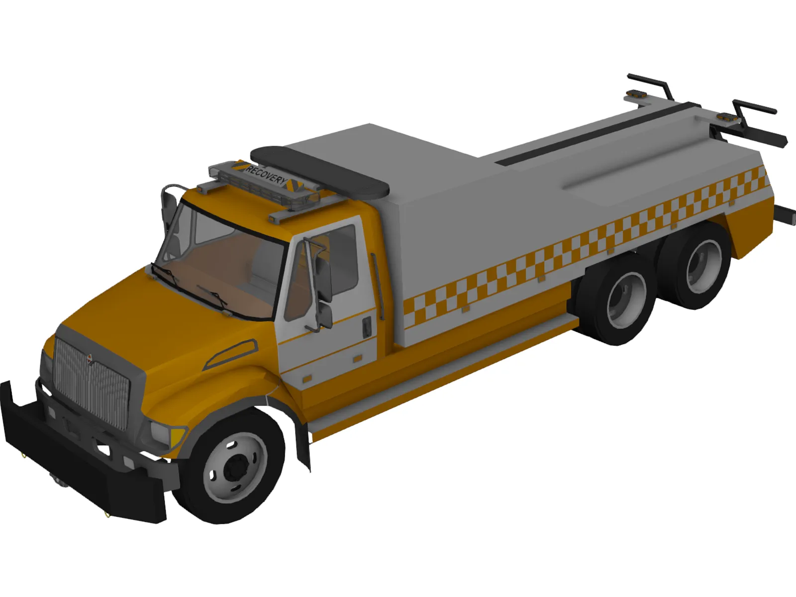 International 3D Model main preview
