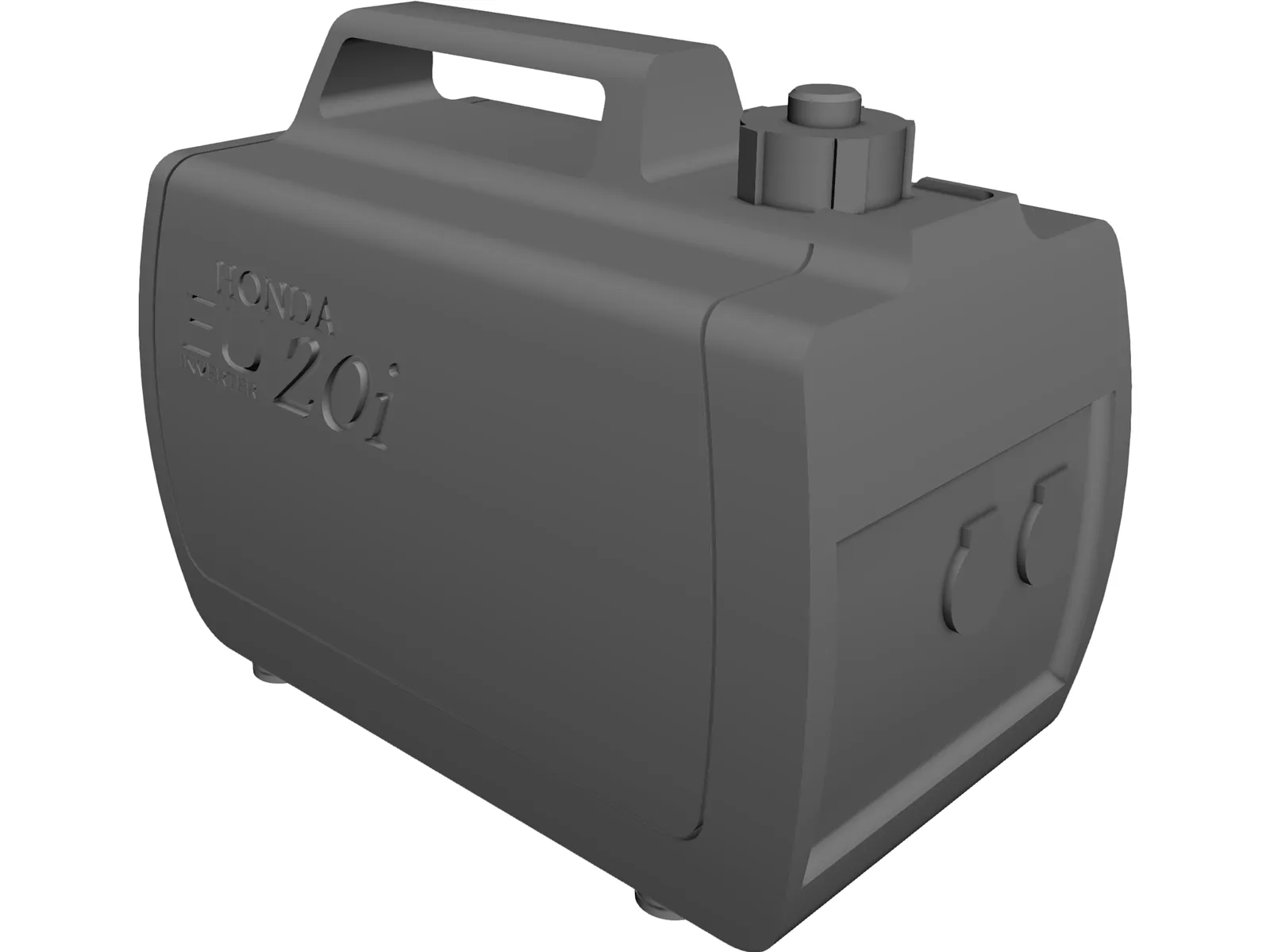 Generator Honda EU20i 3D Model main preview