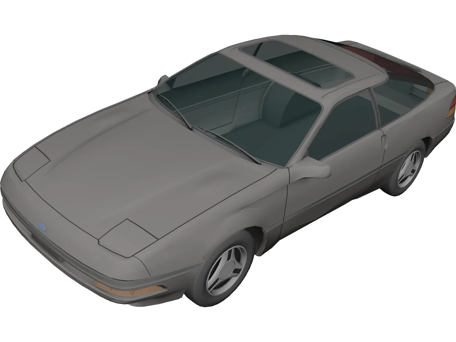 Ford Probe (1992) 3D Model main preview