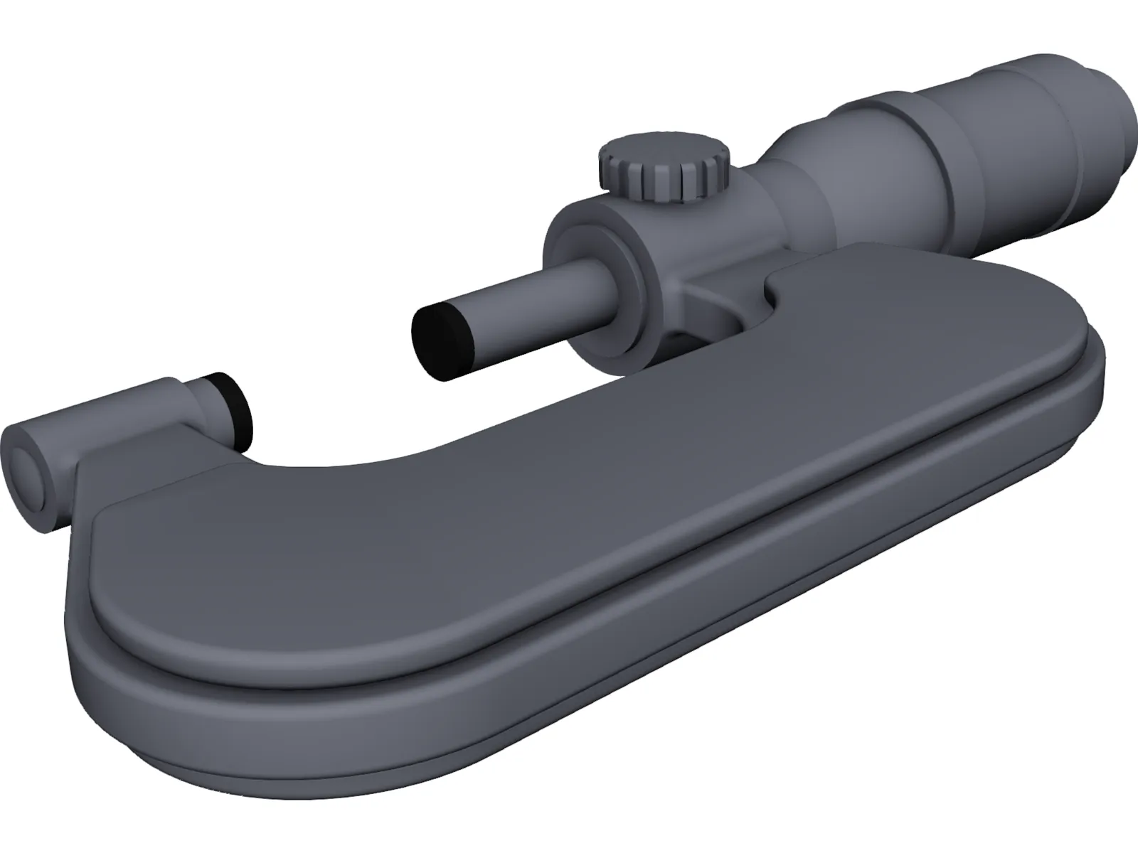 Micrometer 3D Model main preview