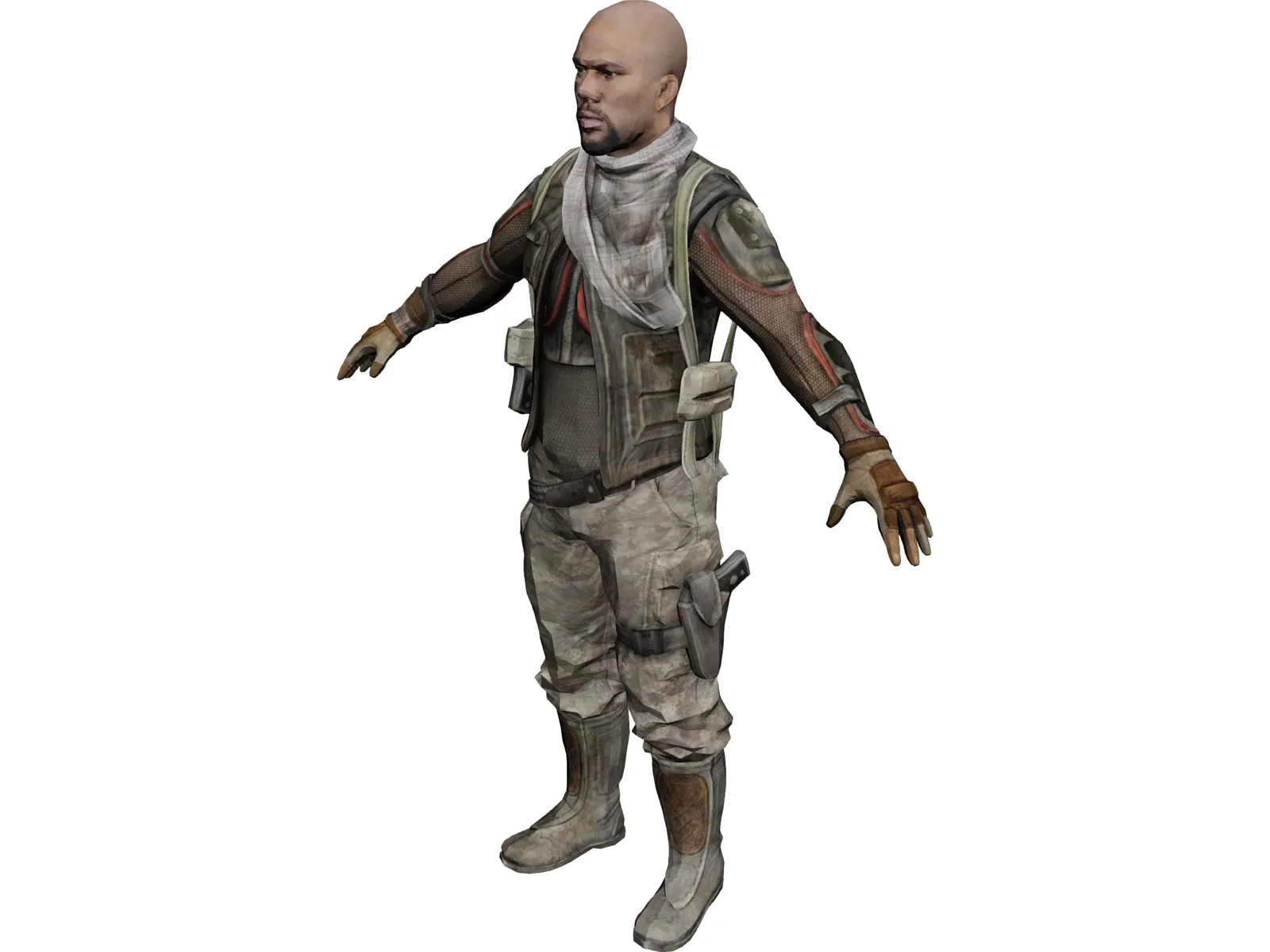 Barnes 3D Model main preview