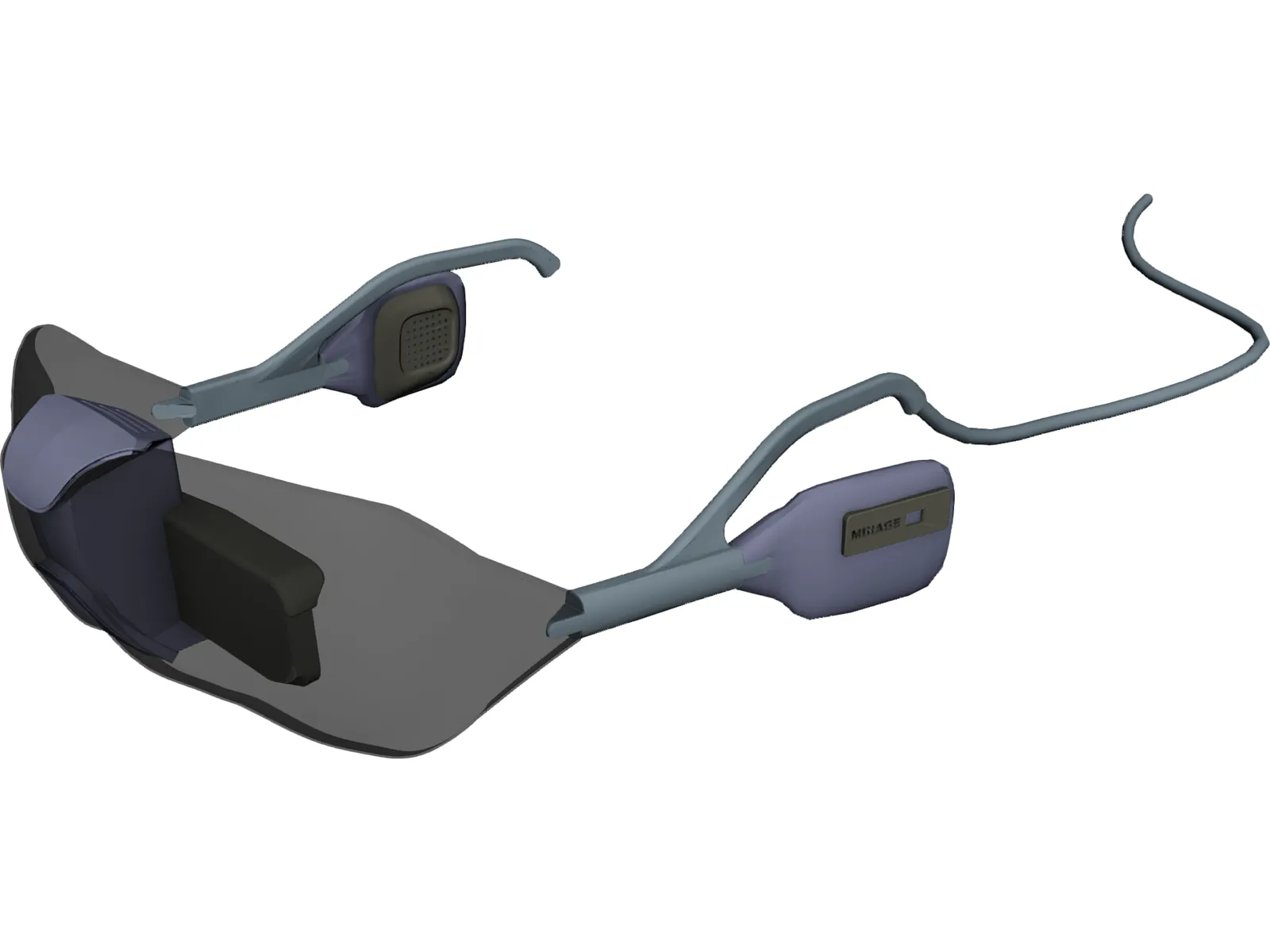 3D Glasses 3D Model main preview