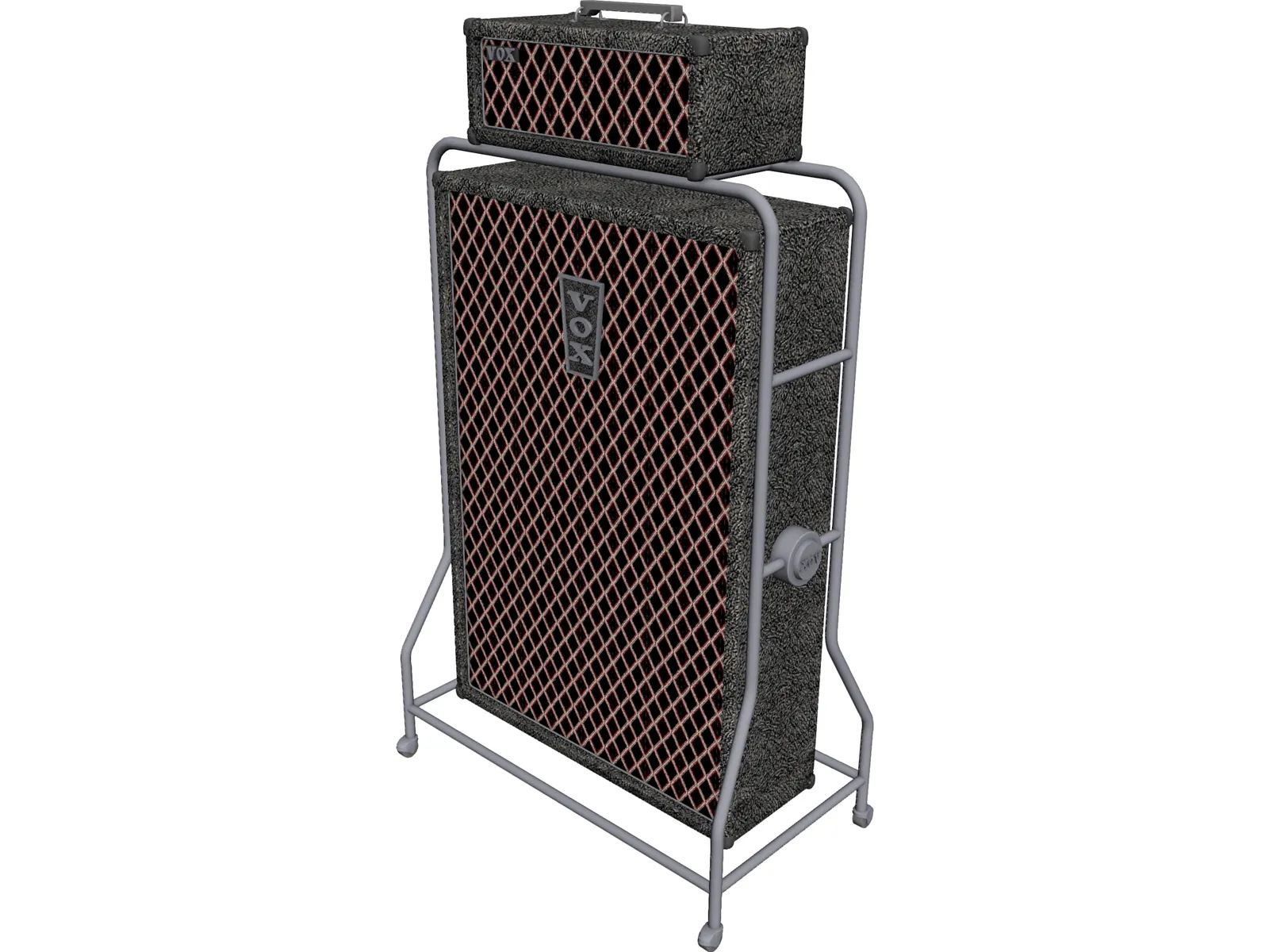 Vox Guitar Amp 3D Model main preview