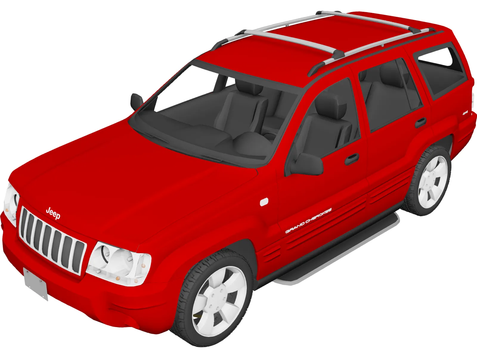 Jeep Grand Cherokee (2006) 3D Model main preview