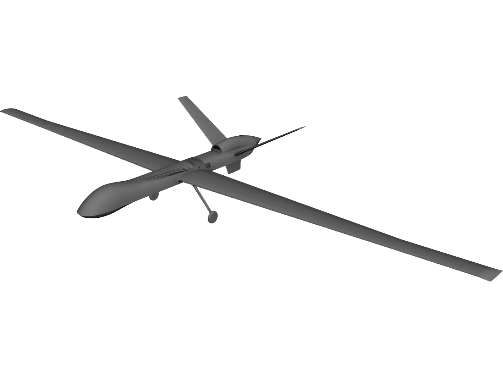 Predator B NASA Altair 3D Model main preview