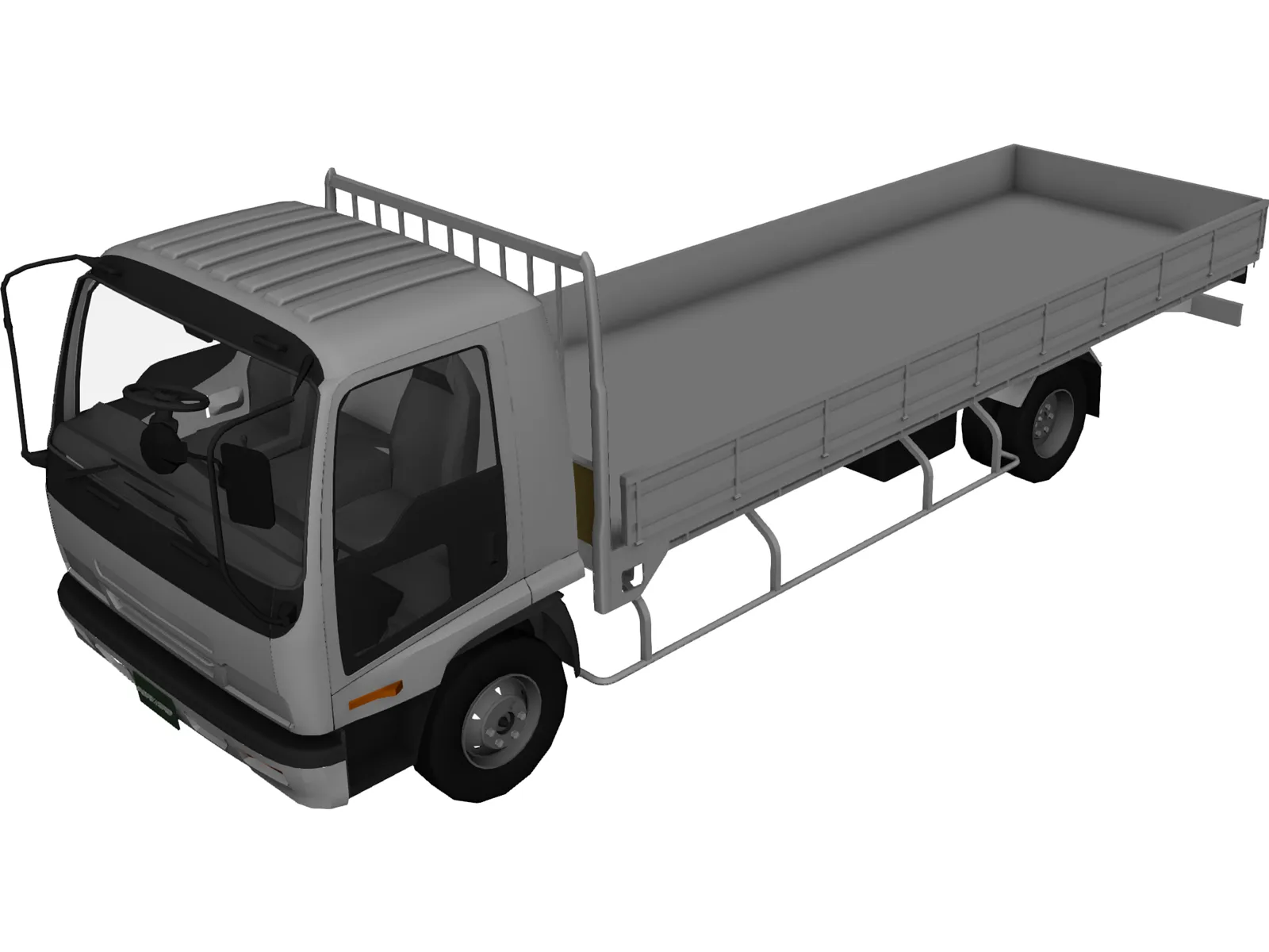Isuzu Forward V Cargo (1998) 3D Model main preview