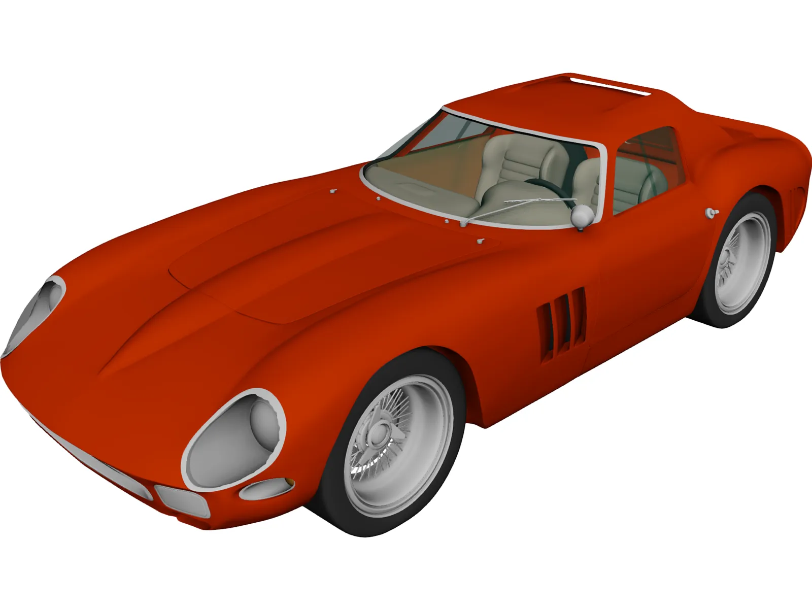 Ferrari 275 GTB (1965) 3D Model main preview
