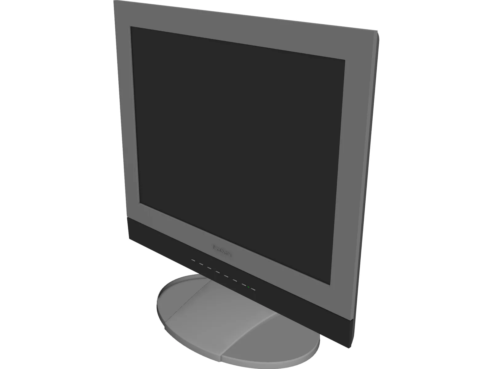 Monitor ViewSonic vx2000 3D Model main preview