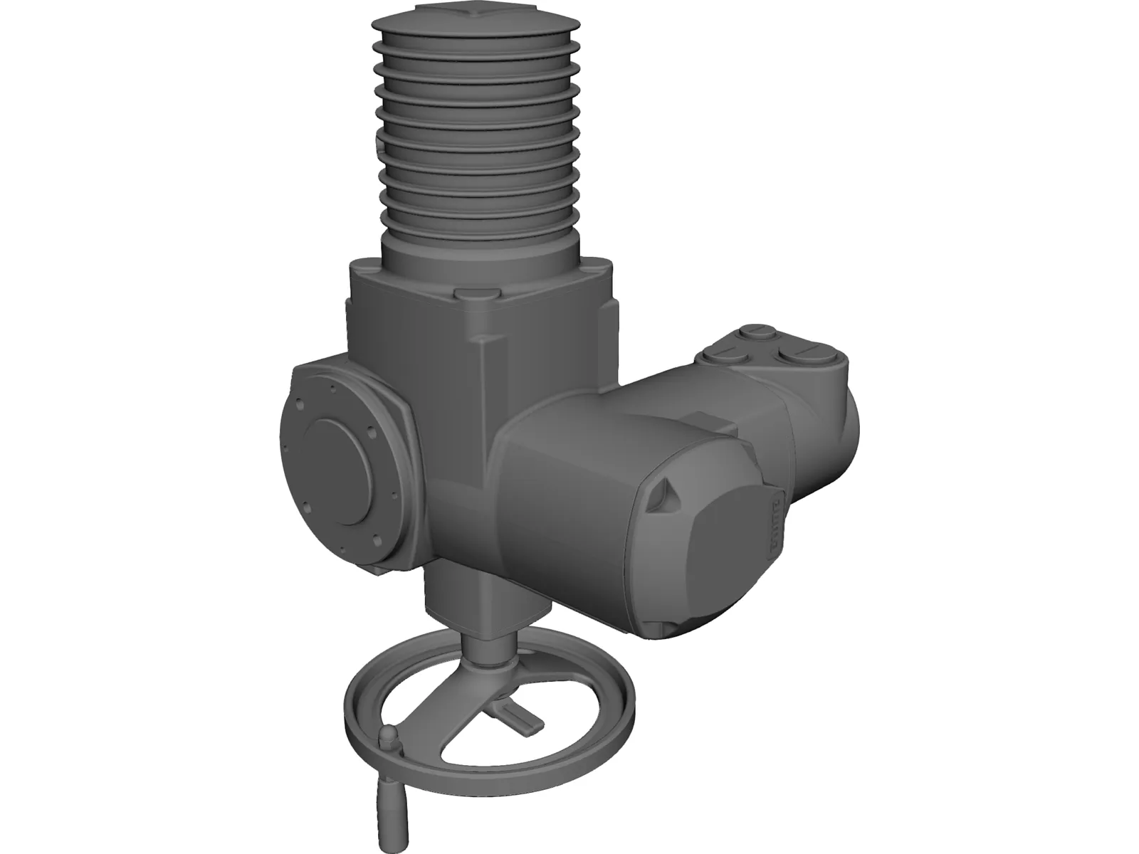 Auma Norm SE Actuator 3D Model main preview