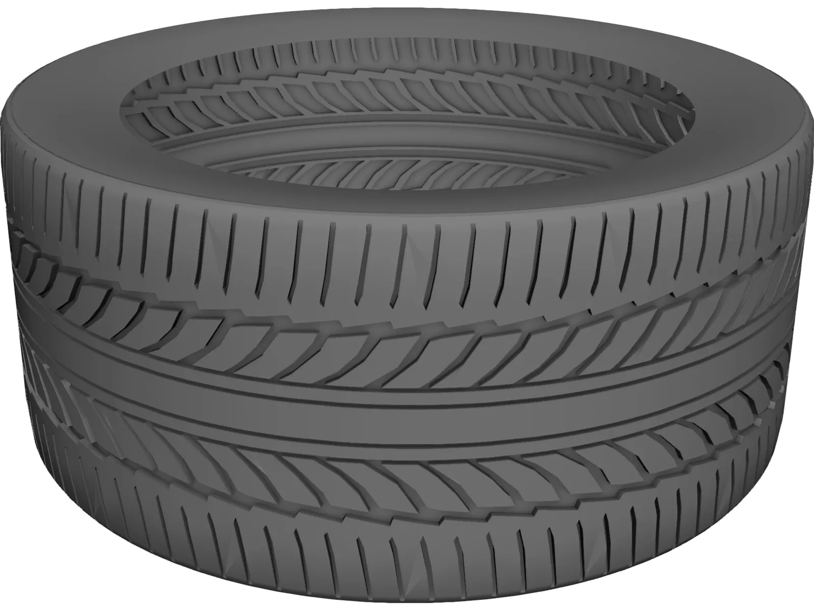 Tire Bridgestone Potenza 3D Model main preview