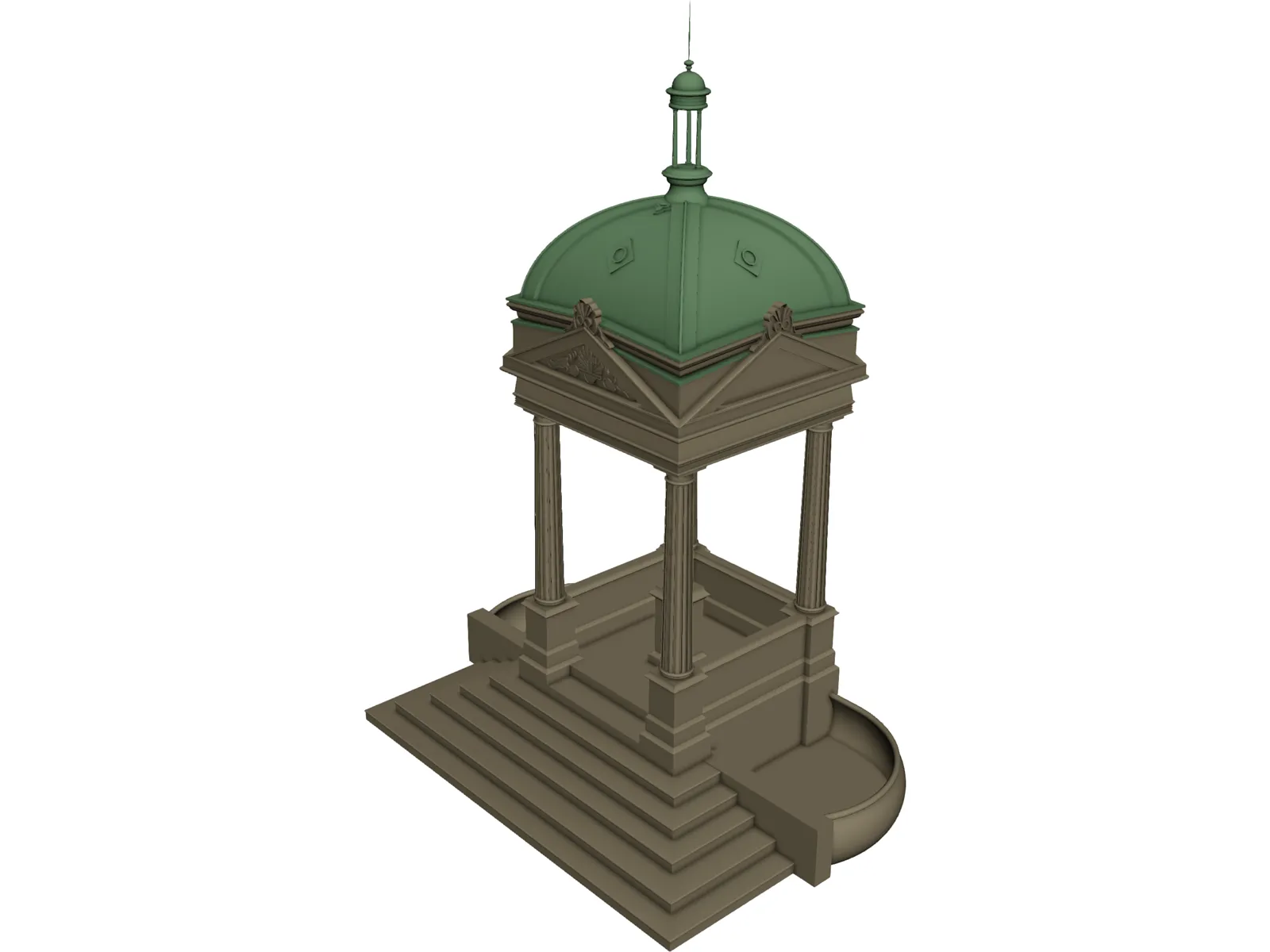 St. Mary Chapel 3D Model main preview