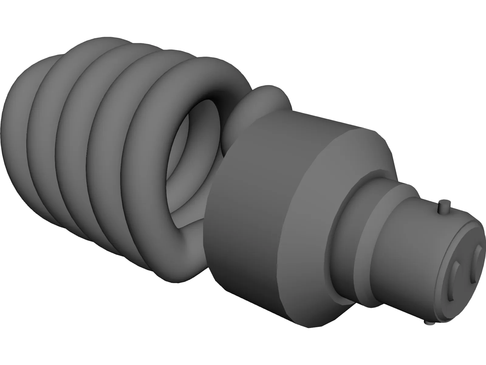 Light Electric Bulb 3D Model main preview