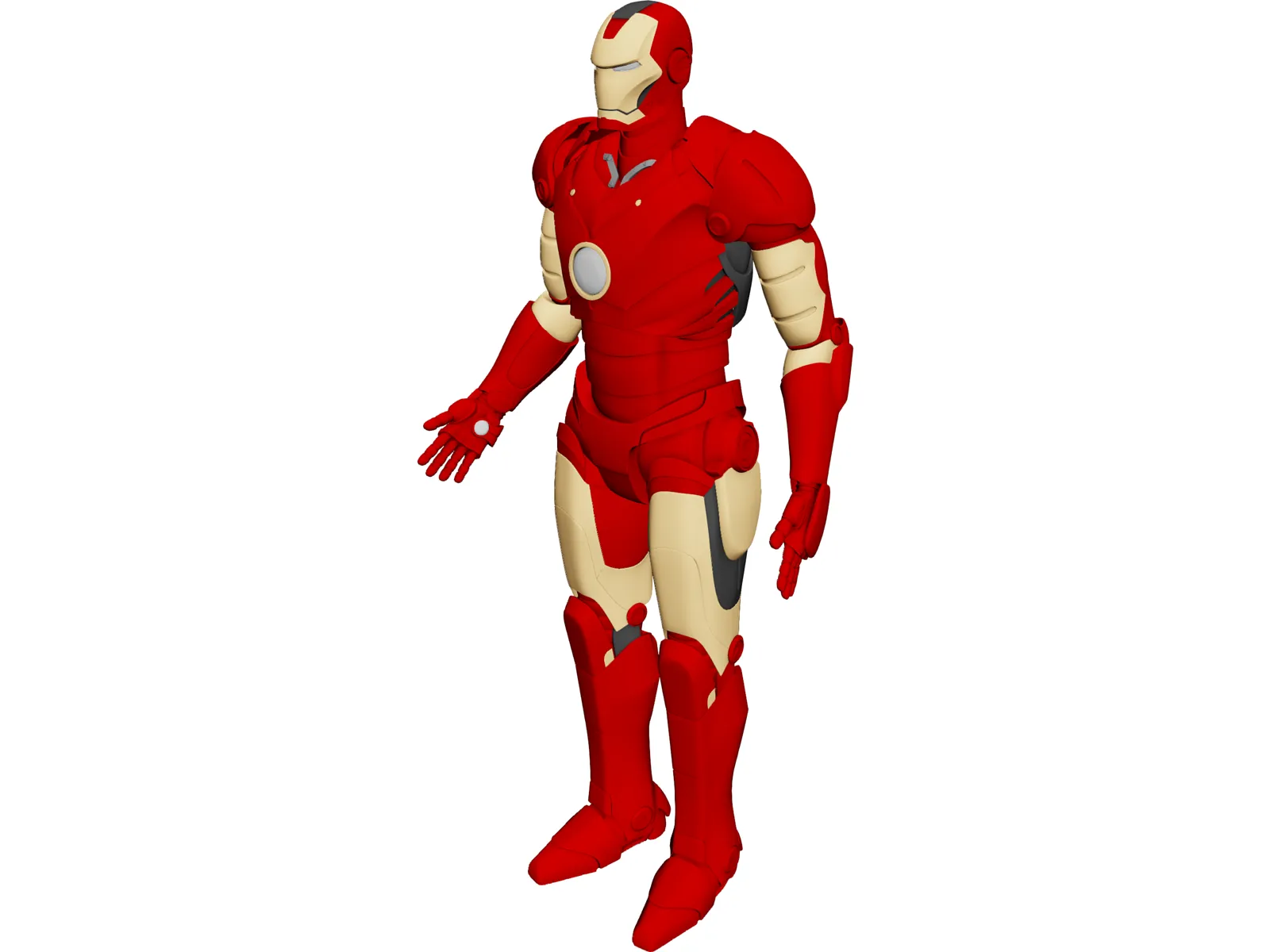 Ironman 3D Model main preview