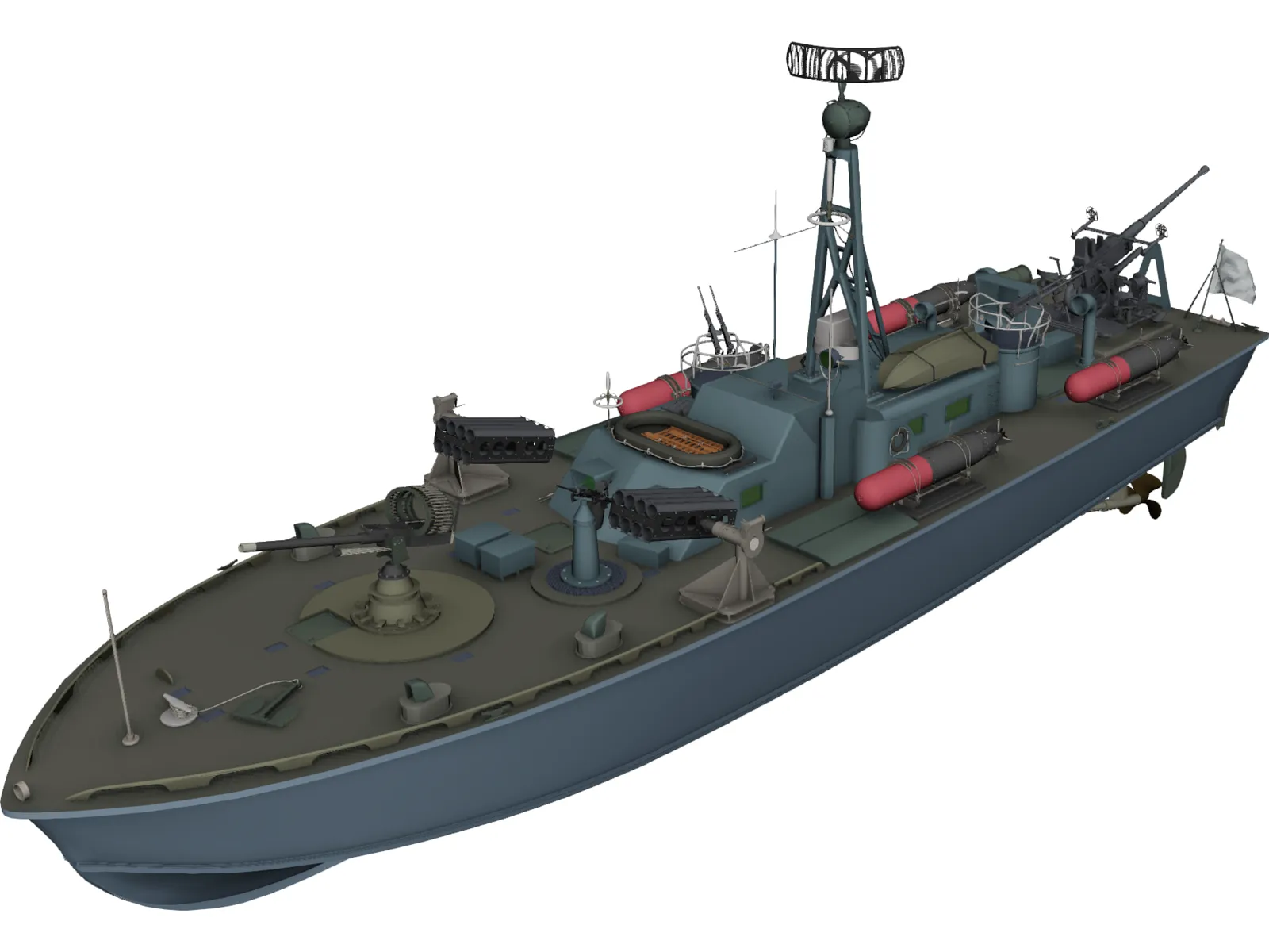 PT-328 3D Model main preview