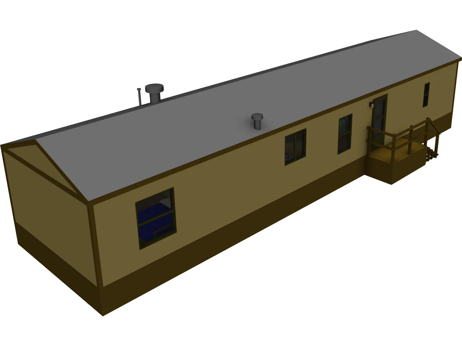 Home Mobile 16 Wide 3D Model main preview