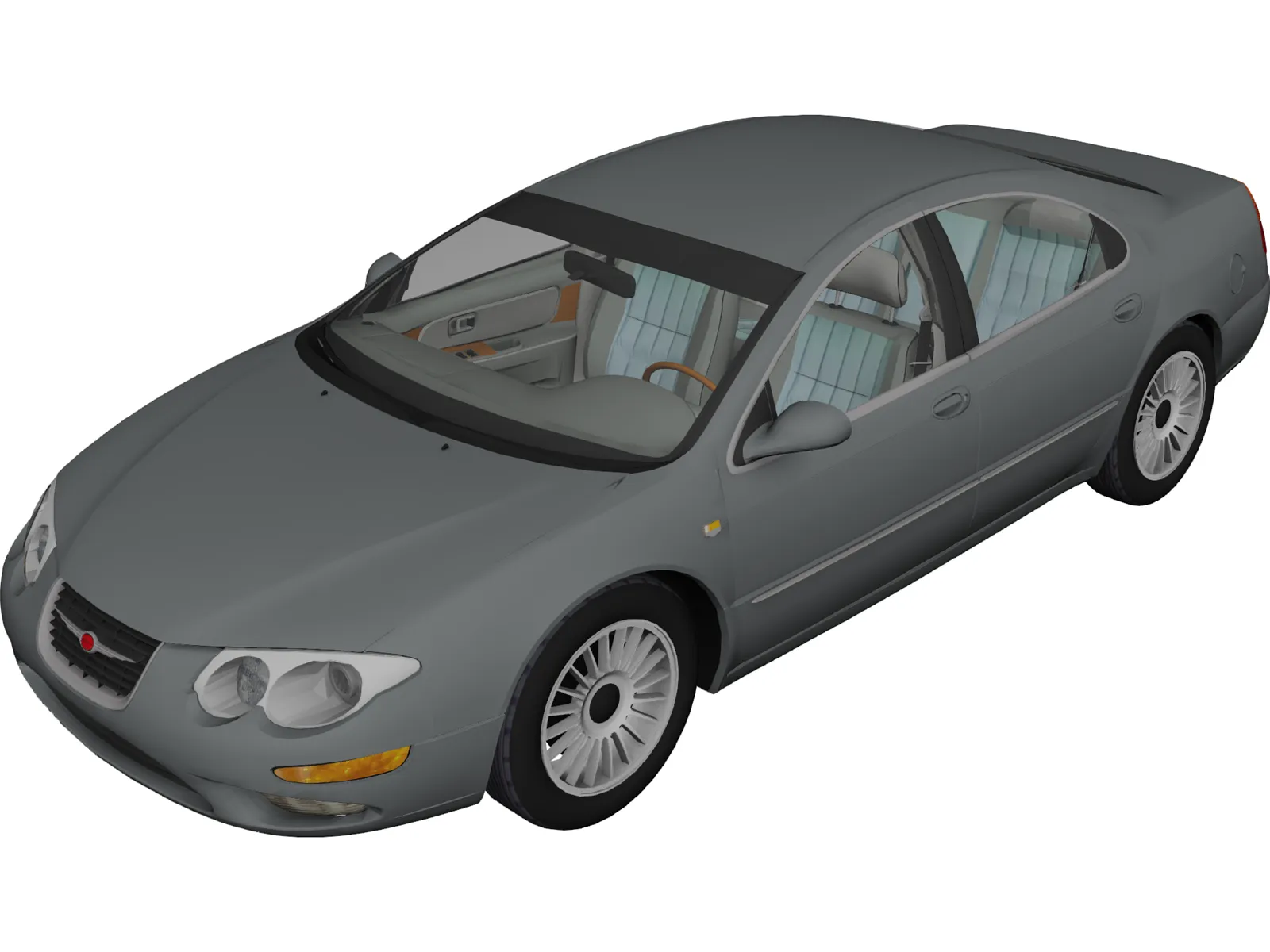 Chrysler 300M [+Interior] (1999) 3D Model main preview
