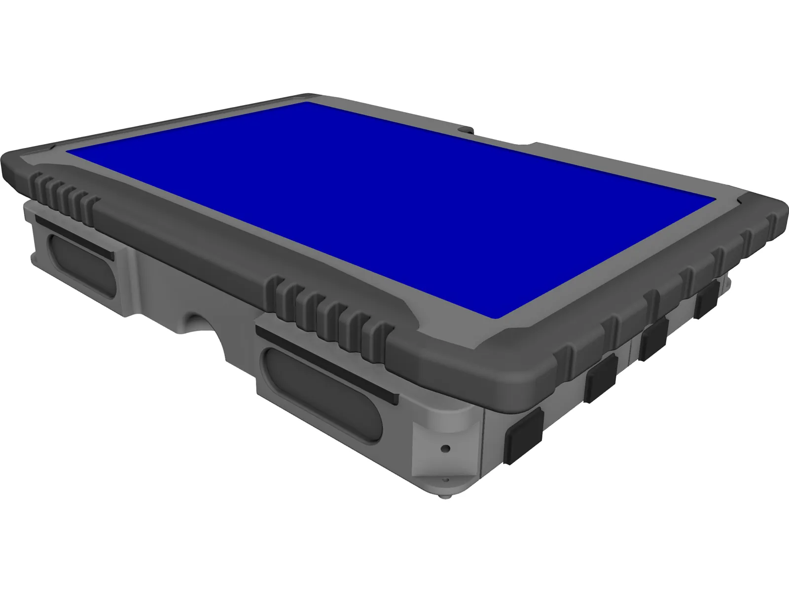 Tectra Getac v100 Laptop 3D Model main preview
