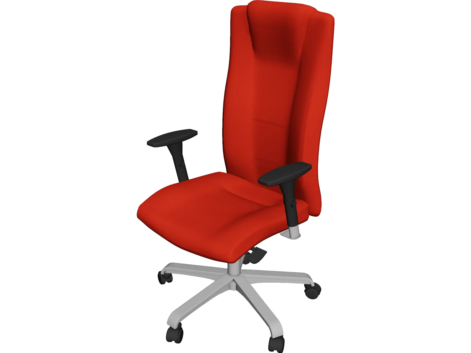 Armchair 3D Model main preview