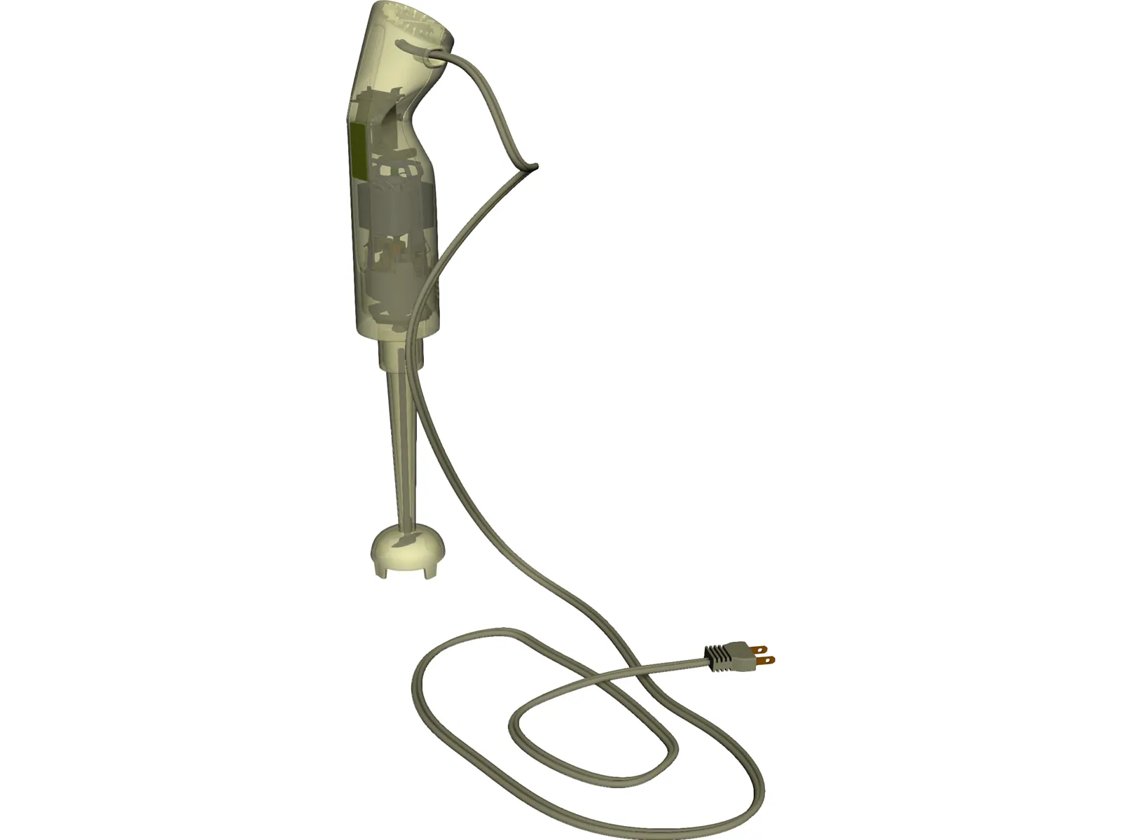 Hand Mixer Moulinex 3D Model main preview