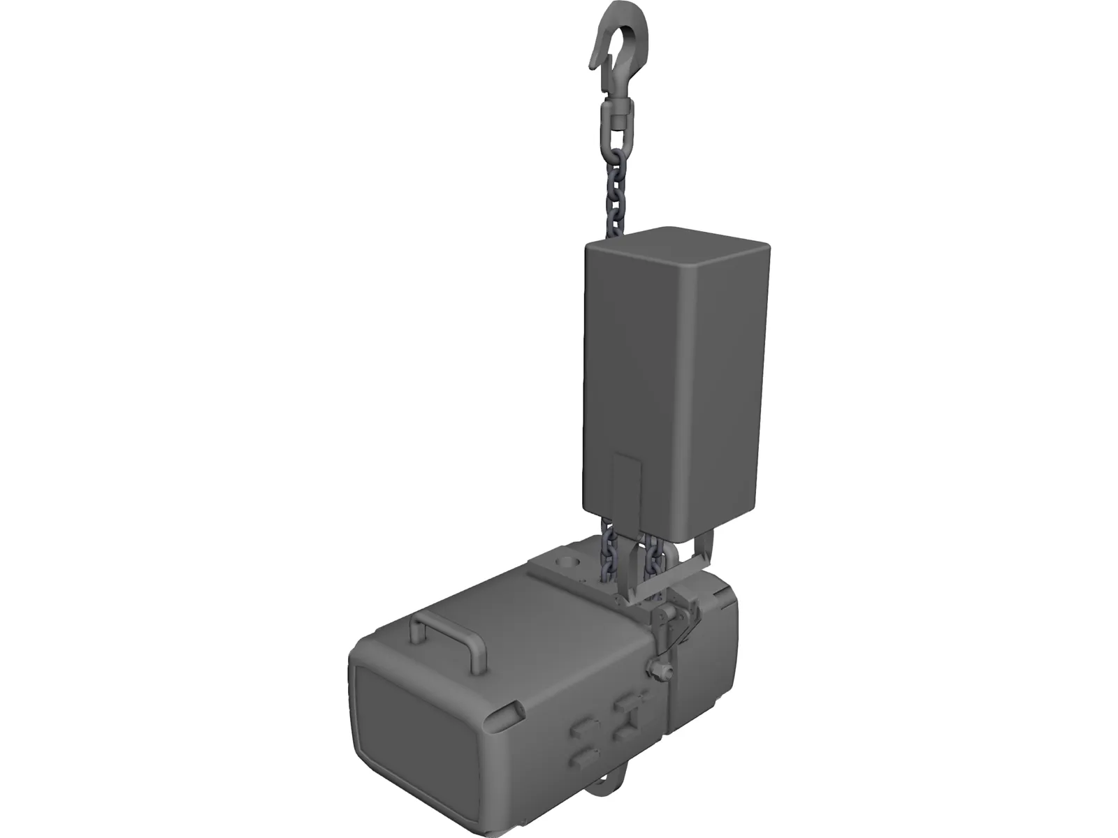 C.O.W. Chainhoist 1000kgs 3D Model main preview