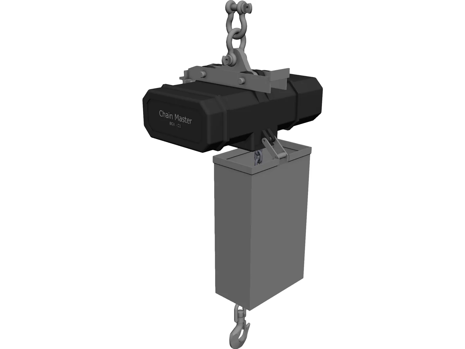 Chainmaster Chainhoist 1000kgs 3D Model main preview