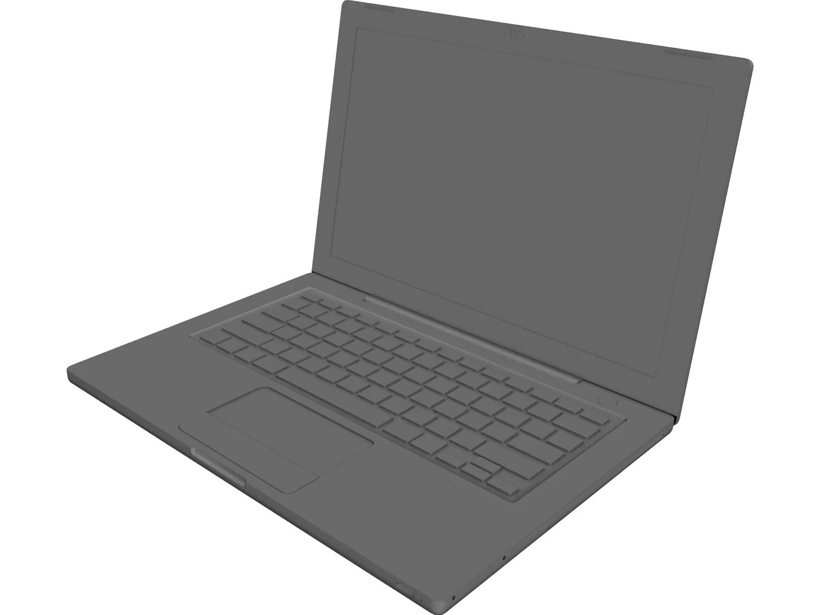 Apple MacBook 3D Model main preview