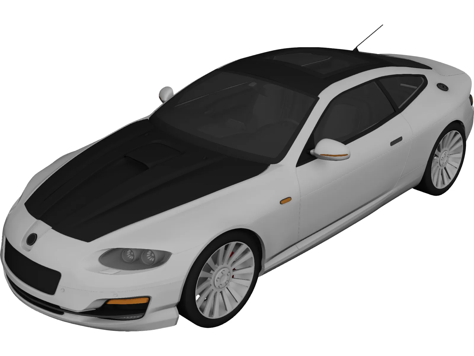 Concept Car (2010) 3D Model main preview
