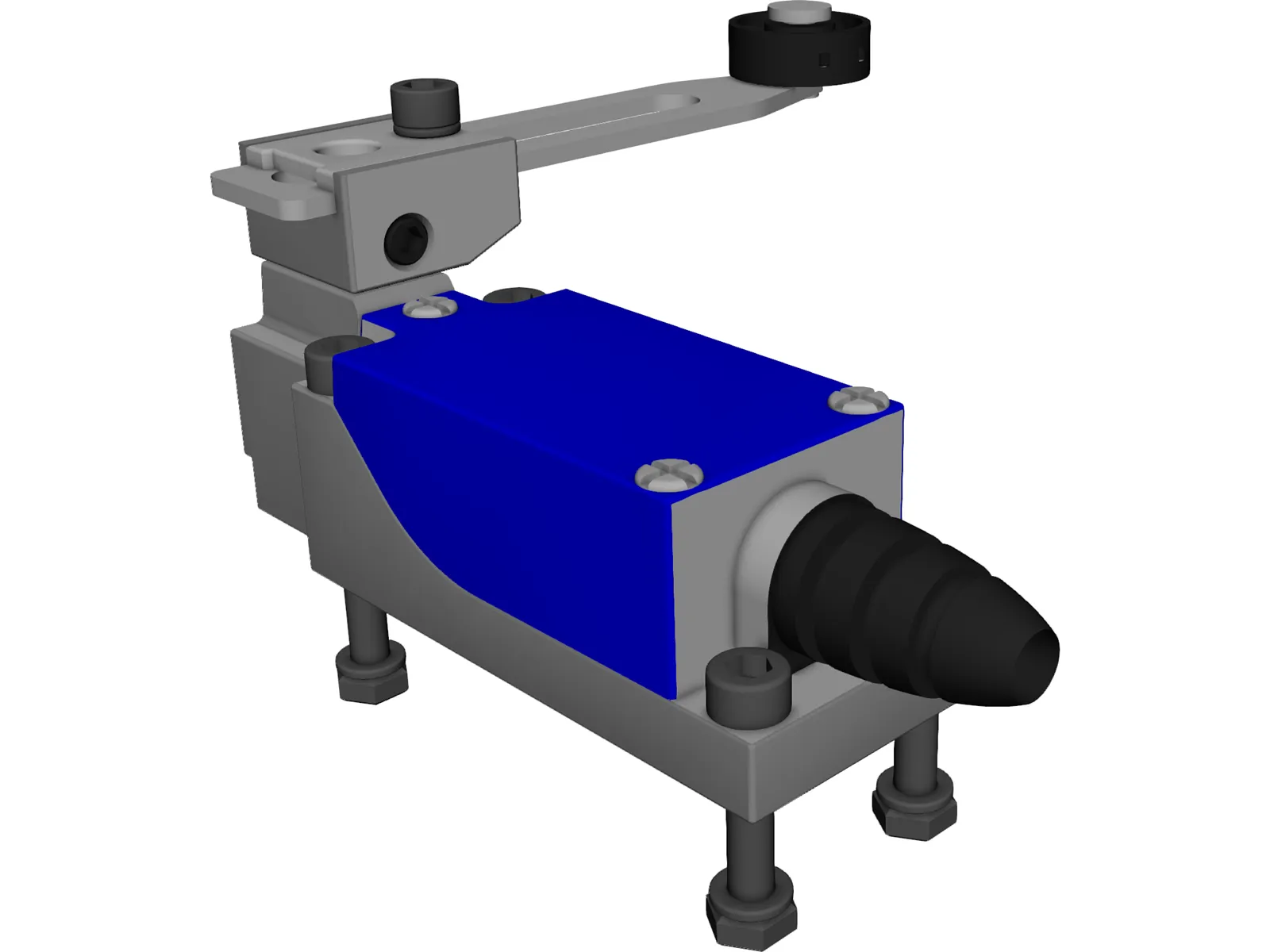 Limit Switch 3D Model main preview