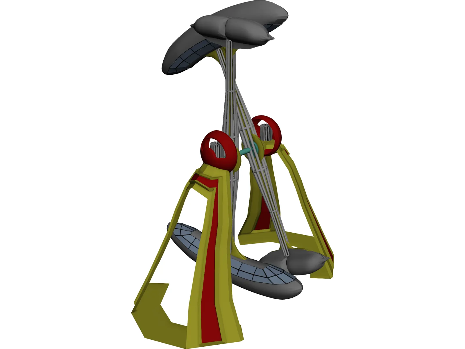 Banana Ride 3D Model main preview