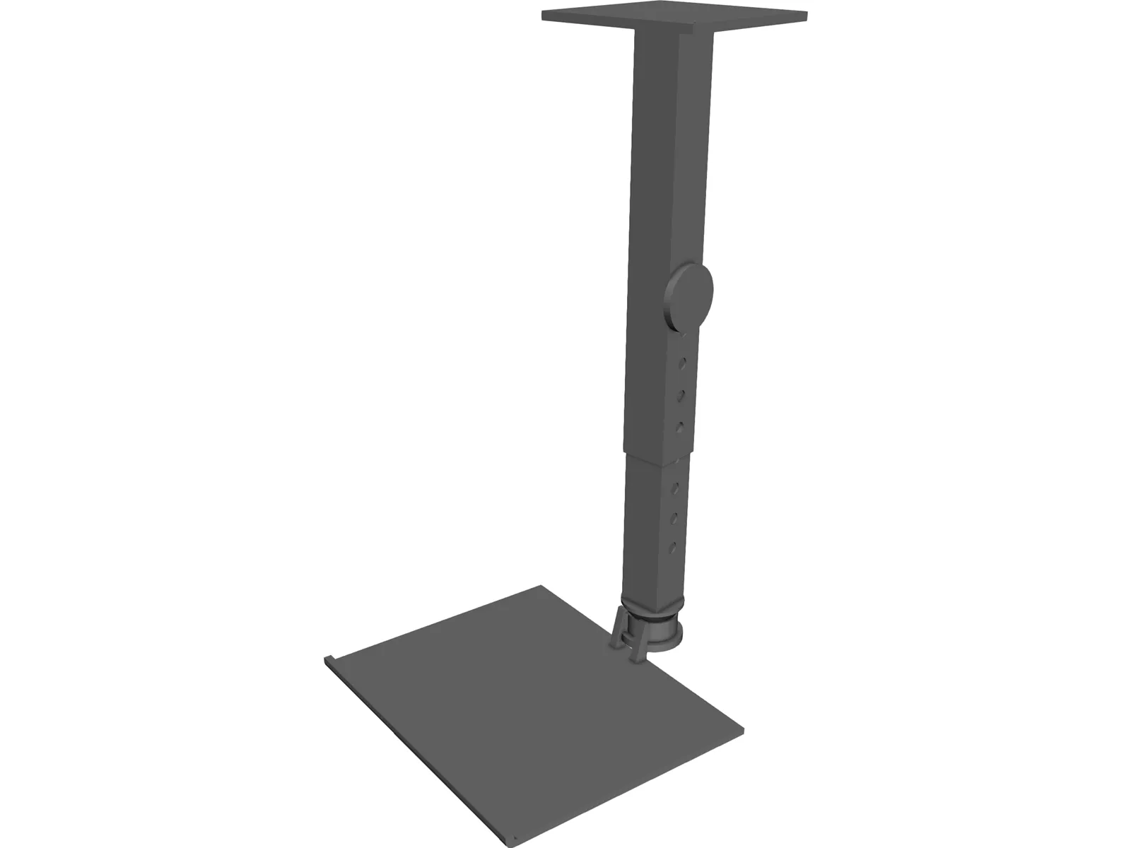 Projector Holder 3D Model main preview