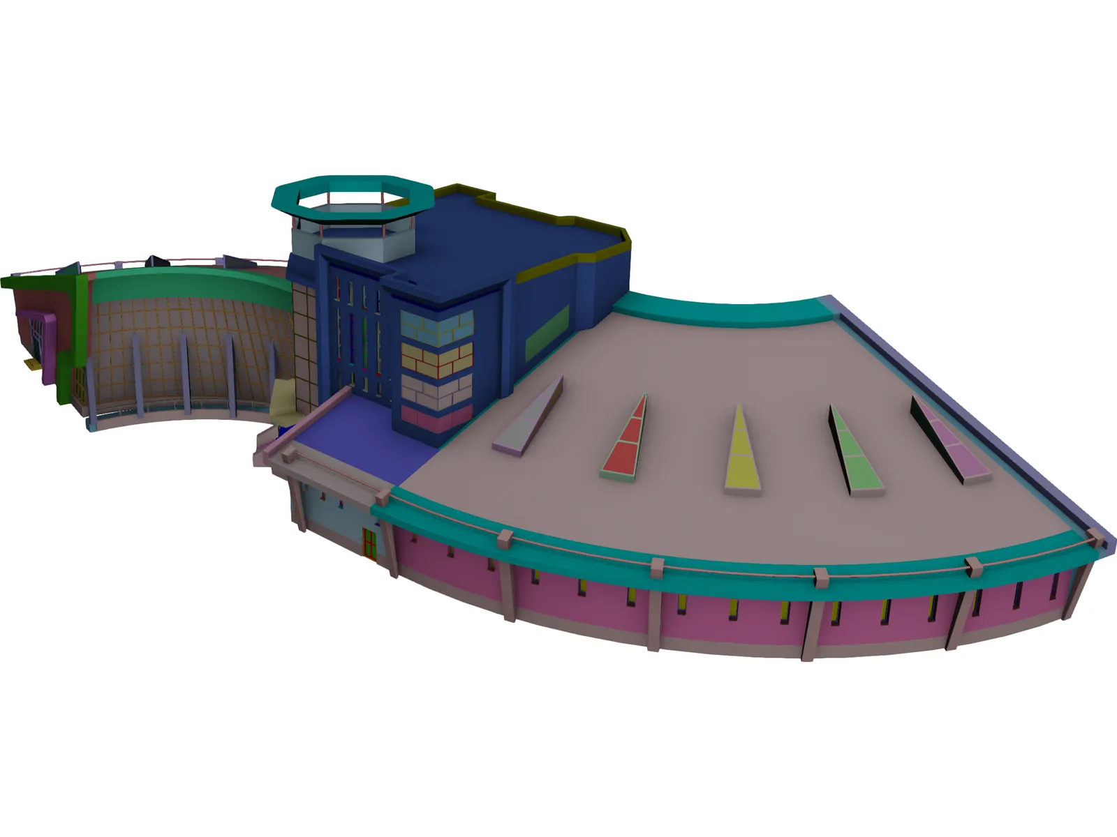 Building 3D Model main preview