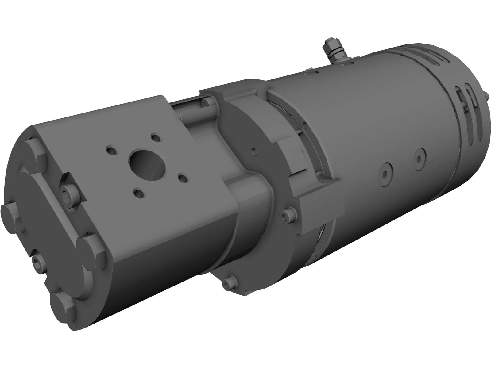 Electro Pump 3000w 3D Model main preview