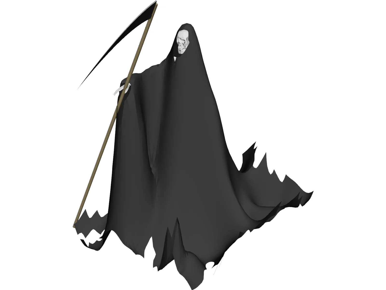 Death 3D Model main preview