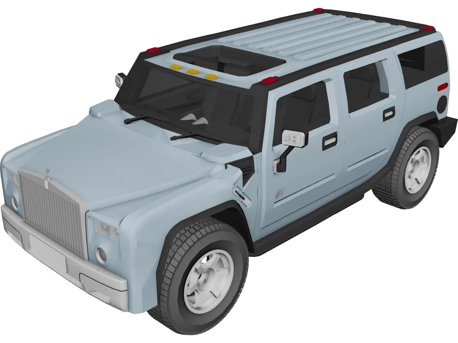 Rolls-Royce Phantom SUV Concept (2011) 3D Model main preview