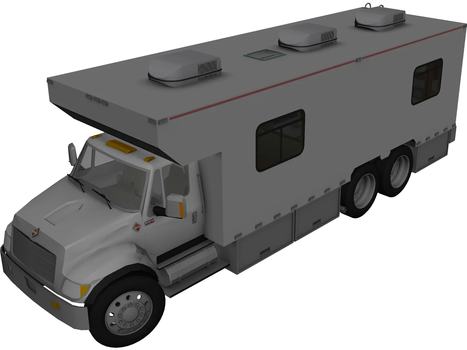 International DuraStar Continental (2011) 3D Model main preview