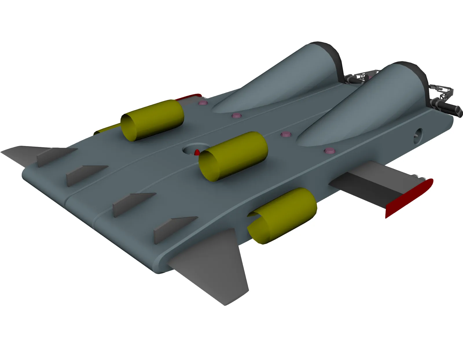 Future ROV 3D Model main preview