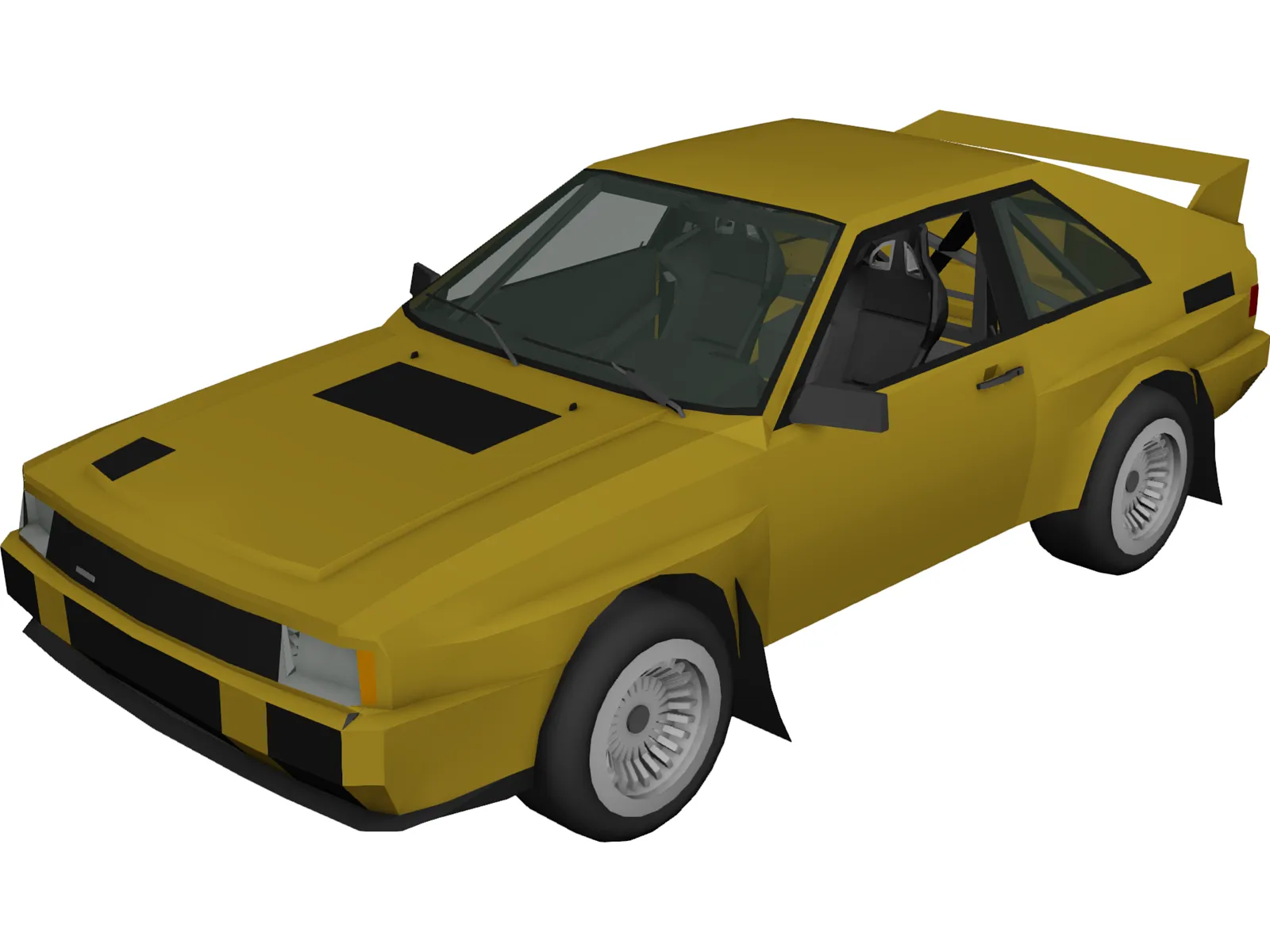 Audi Sport Quattro WRC 3D Model main preview