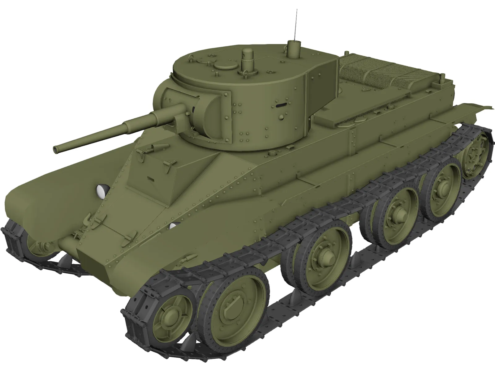 BT-5 3D Model main preview