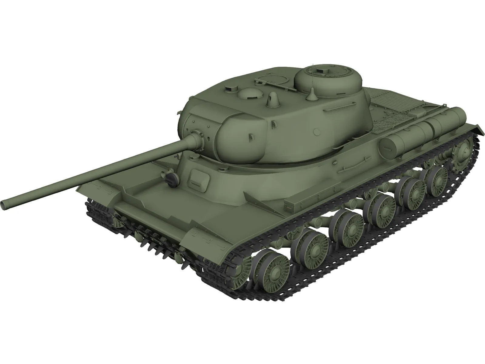 IS-1 3D Model main preview