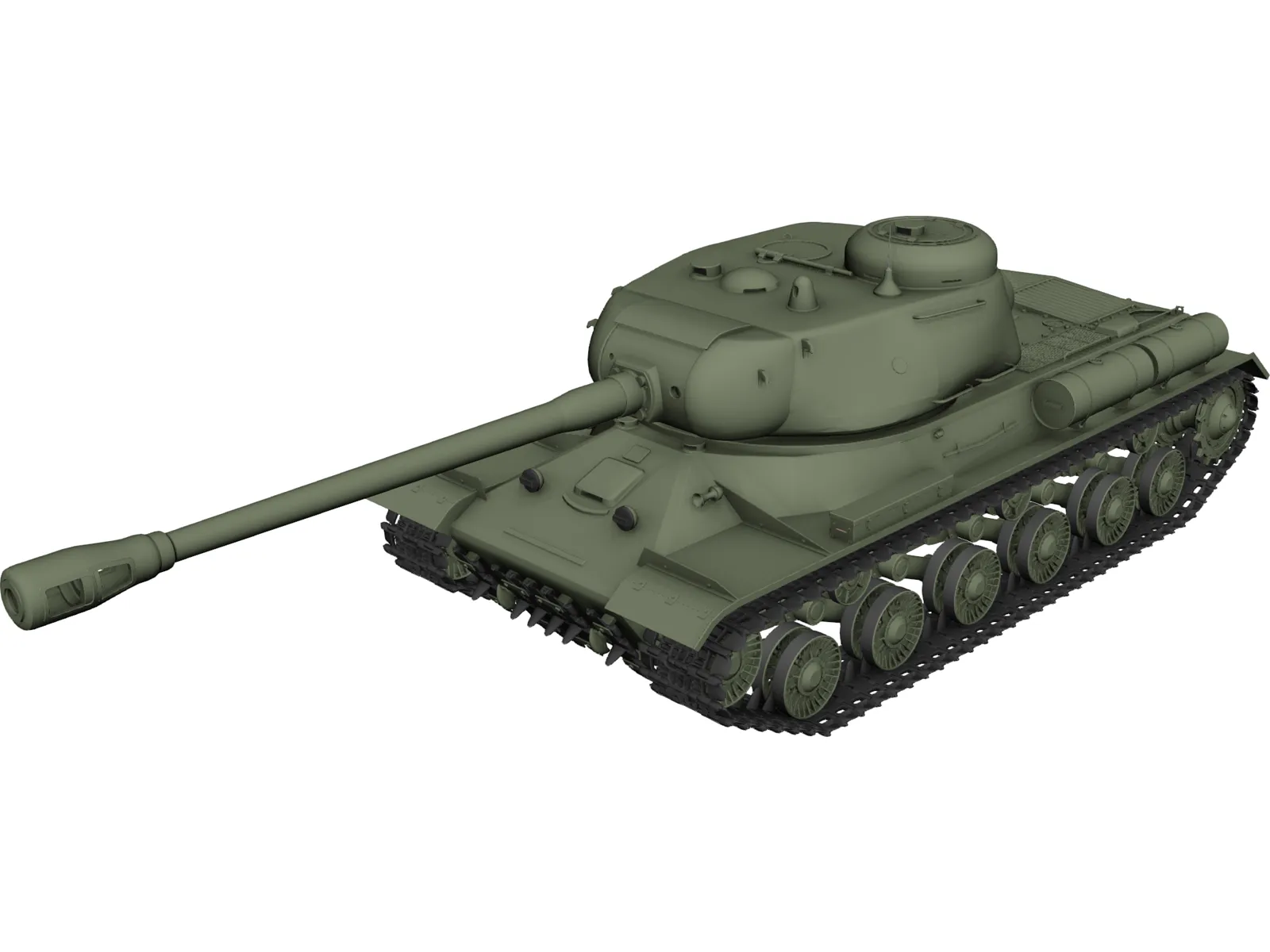 IS-2 3D Model main preview