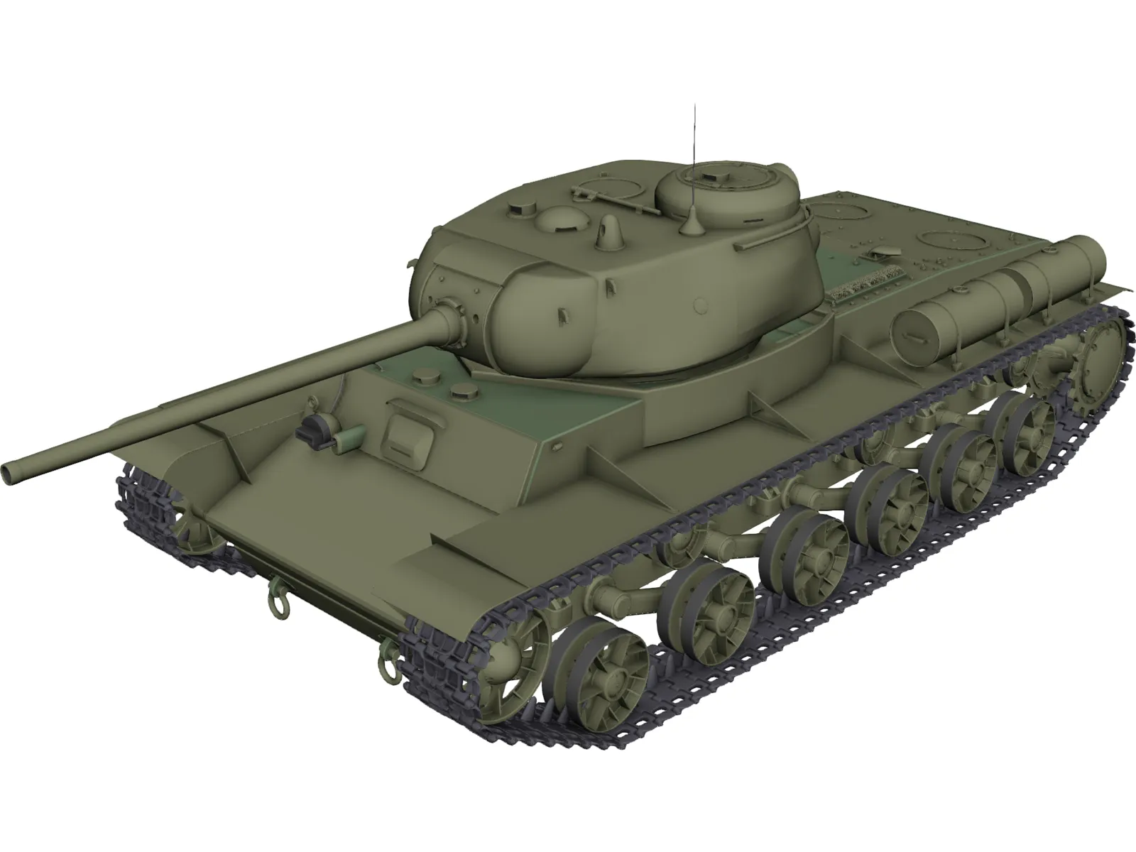 KV-85 3D Model main preview