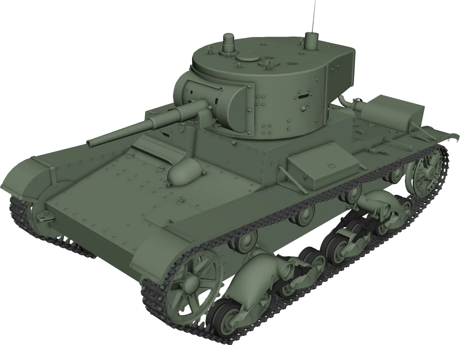 T26 3D Model main preview